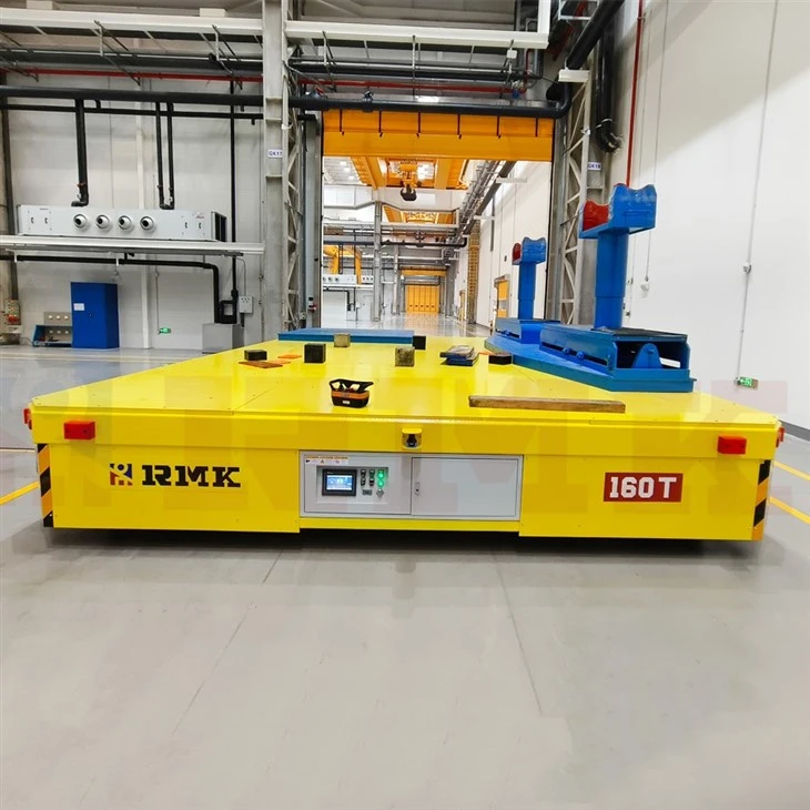 Heavy Load Hydraulic Suspension Multi-Wheel Steering Trackless Transfer Cart suppliers
